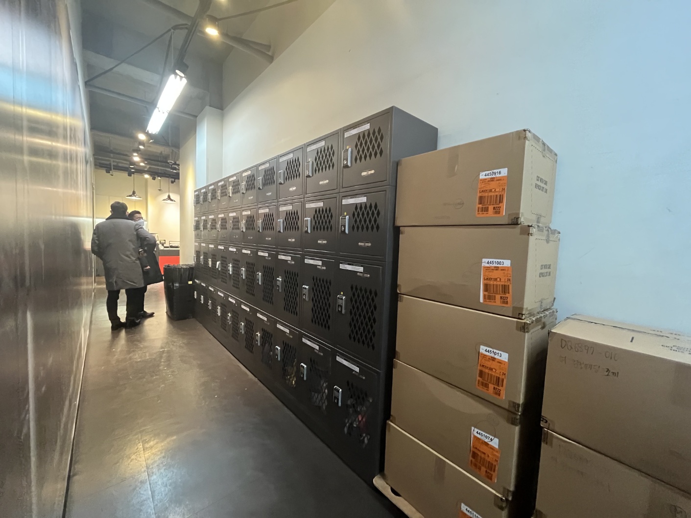 강남 복합상가 철거 현장