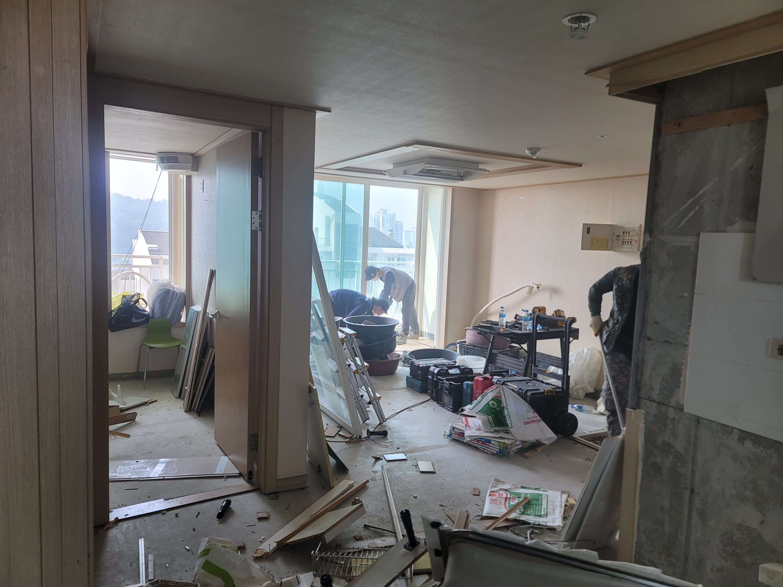 아파트 철거 시공사례