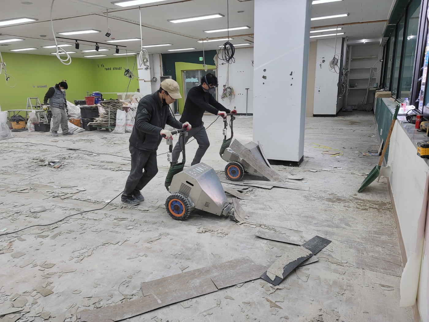 학원 철거 시공사례