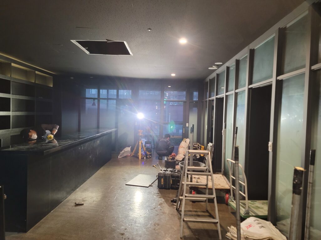 별내 술집 철거 시공사례|원상복구까지 깔끔하게 완료 (공간철거) 2 별내 술집 철거 바 구조물 철거 작업