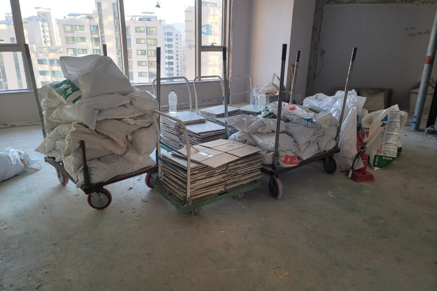 아파트 리모델링 철거 과정