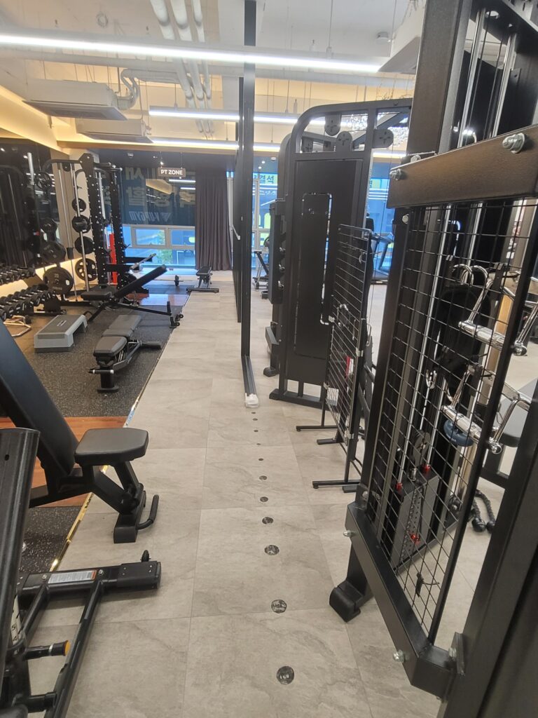 김포 헬스장 철거 전 내부