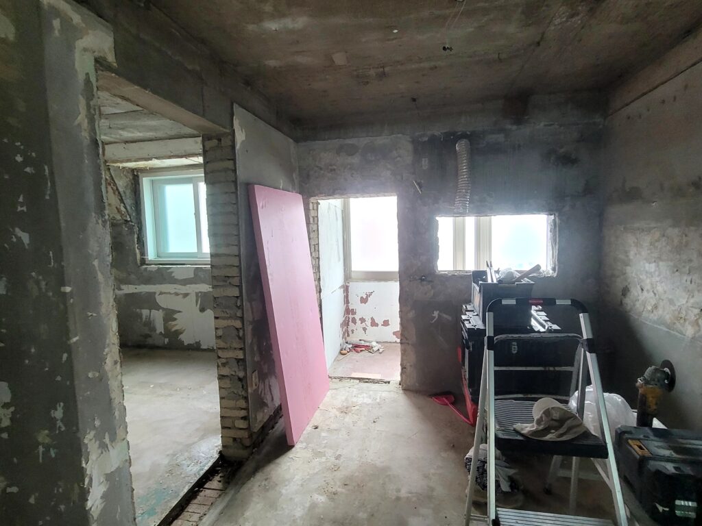 빌라 리모델링 철거 폐기물 정리 작업